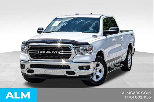 Bright White Clearcoat 2022 RAM 1500 Big Horn/Lone Star