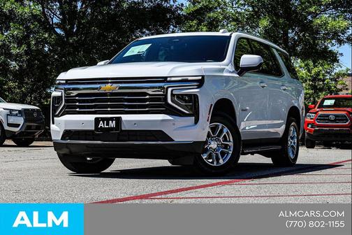 Summit White 2025 Chevrolet Tahoe LT
