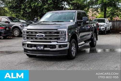 Gray 2025 Ford F-350 Lariat