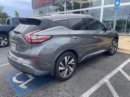 Gun Metallic 2017 Nissan Murano Platinum