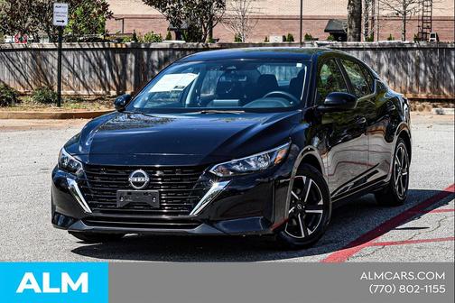 Super Black 2024 Nissan Sentra SV