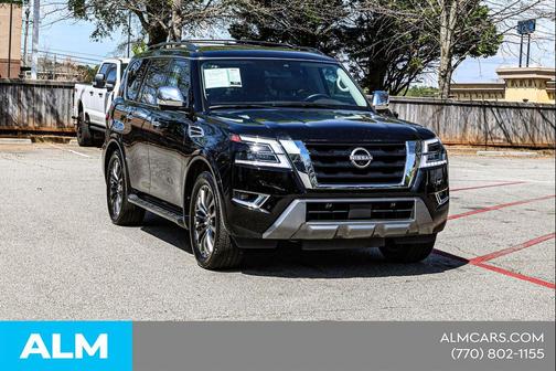 Super Black 2023 Nissan Armada Platinum 4WD