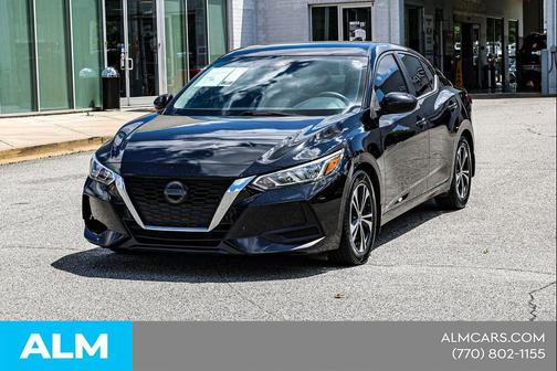 Super Black 2022 Nissan Sentra SV