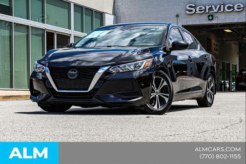 Super Black 2022 Nissan Sentra SV