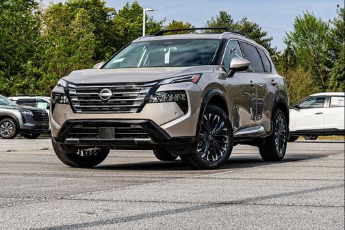 Champagne Silver Metallic 2026 Nissan Rogue Platinum