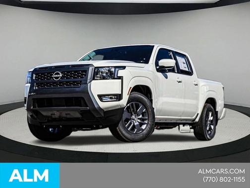 Glacier White 2025 Nissan Frontier SV