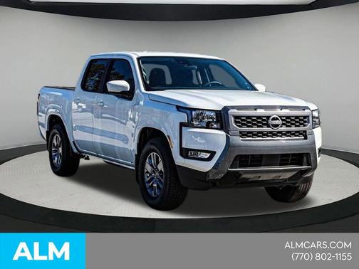 Glacier White 2025 Nissan Frontier SV