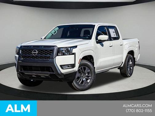 Glacier White 2025 Nissan Frontier SV