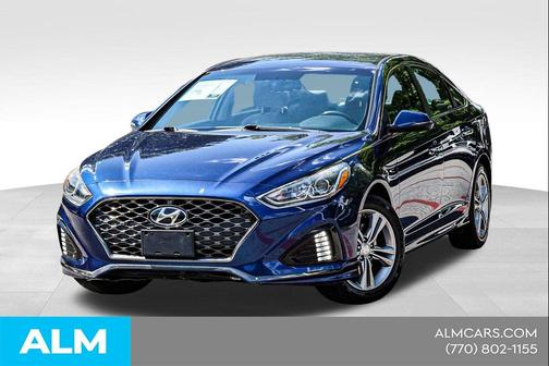 Lakeside Blue 2019 Hyundai SONATA SEL