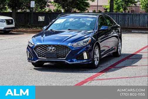 Lakeside Blue 2019 Hyundai SONATA SEL