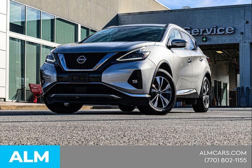 Brilliant Silver Metallic 2023 Nissan Murano SV Intelligent AWD