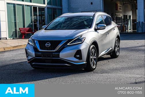 Brilliant Silver Metallic 2023 Nissan Murano SV Intelligent AWD