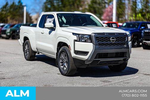 Glacier White 2025 Nissan Frontier SV