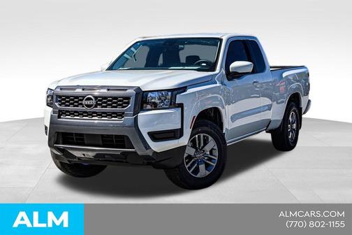 Glacier White 2025 Nissan Frontier SV