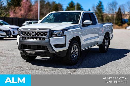 Glacier White 2025 Nissan Frontier SV