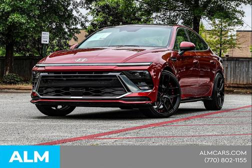 Ultimate red 2024 Hyundai SONATA SEL