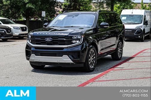 Black Metallic 2025 Ford Expedition Platinum