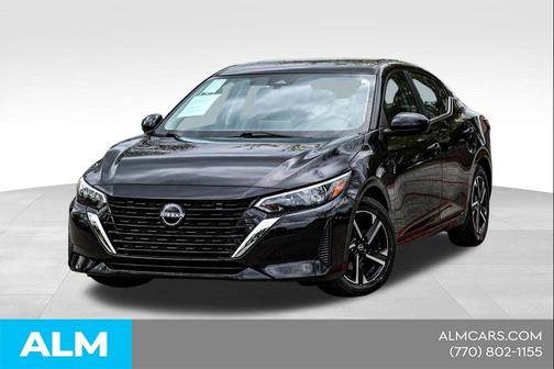 Super Black 2025 Nissan Sentra SV