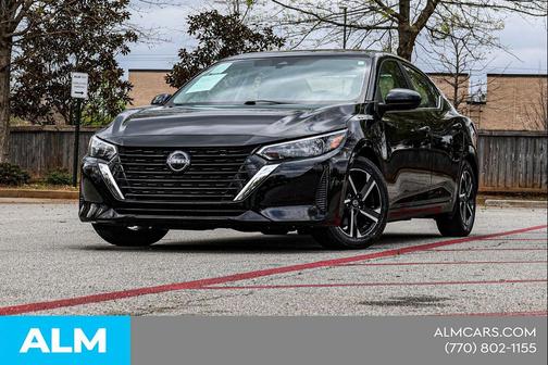 Super Black 2025 Nissan Sentra SV