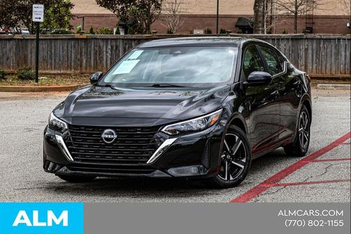 Super Black 2025 Nissan Sentra SV