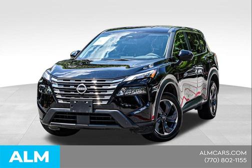 Super Black 2024 Nissan Rogue SV