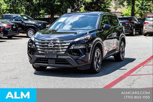 Super Black 2024 Nissan Rogue SV