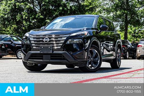 Super Black 2024 Nissan Rogue SV