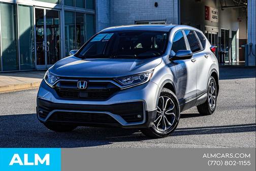 Platinum White Pearl 2020 Honda CR-V 2WD EX-L