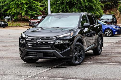 Super Black 2026 Nissan Rogue SV