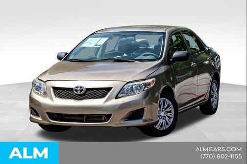 Gold 2009 Toyota Corolla LE