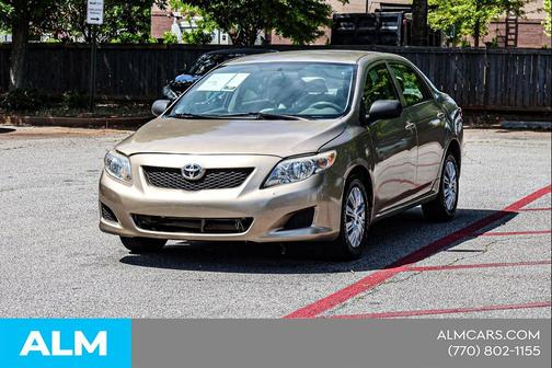 Gold 2009 Toyota Corolla LE