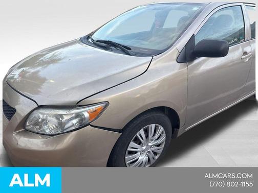 Gold 2009 Toyota Corolla LE