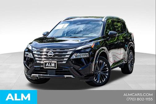 Super Black 2024 Nissan Rogue Platinum