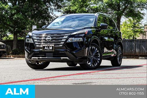 Super Black 2024 Nissan Rogue Platinum