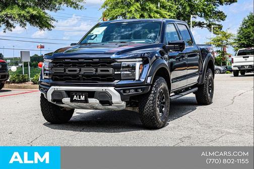 Blue 2024 Ford F-150 Raptor