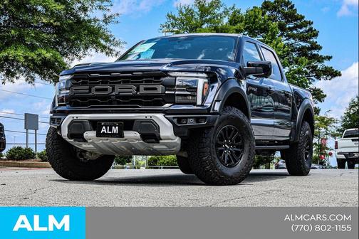 Blue 2024 Ford F-150 Raptor
