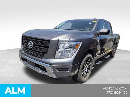 Gun Metallic 2021 Nissan Titan SV