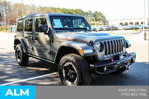 Sting-Gray Clearcoat 2021 Jeep Wrangler Unlimited Rubicon