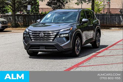 Gun Metallic 2025 Nissan Rogue SV