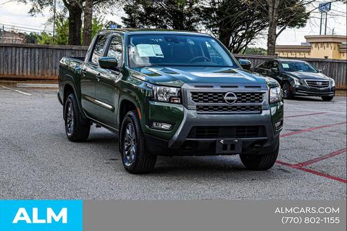 Tactical Green Metallic 2025 Nissan Frontier SV