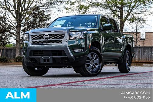 Tactical Green Metallic 2025 Nissan Frontier SV
