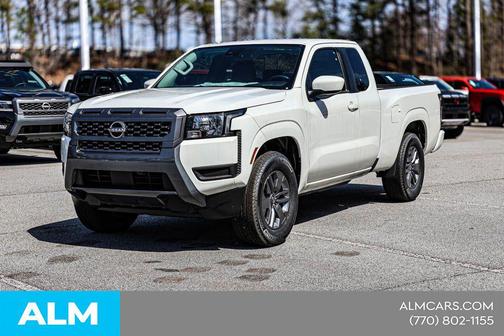 Glacier White 2025 Nissan Frontier SV