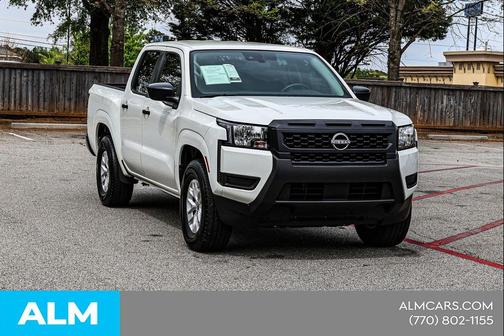 Glacier White 2025 Nissan Frontier S