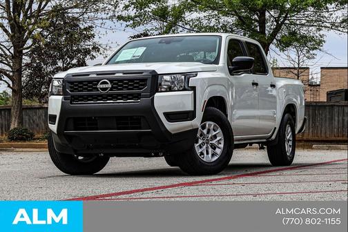 Glacier White 2025 Nissan Frontier S