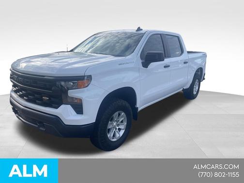 Summit White 2023 Chevrolet Silverado 1500 WT