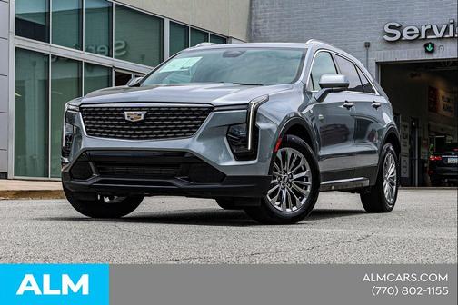 Argent Silver Metallic 2025 Cadillac XT4 Premium Luxury