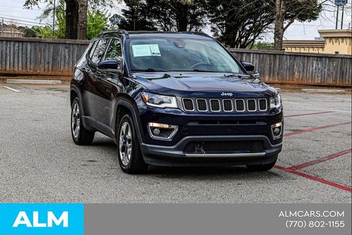 Jazz Blue Pearlcoat 2018 Jeep Compass Limited