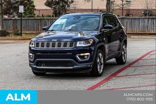 Jazz Blue Pearlcoat 2018 Jeep Compass Limited