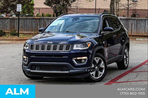 Jazz Blue Pearlcoat 2018 Jeep Compass Limited