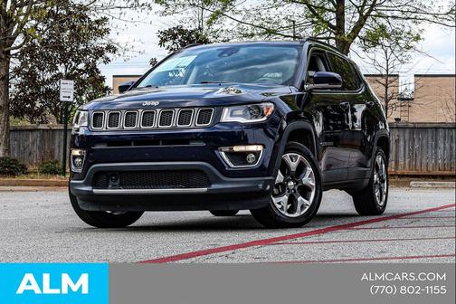 Jazz Blue Pearlcoat 2018 Jeep Compass Limited